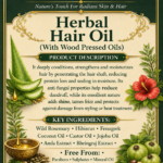 Herbal Hair Oil – With Wood Pressed Oils (200 ml)