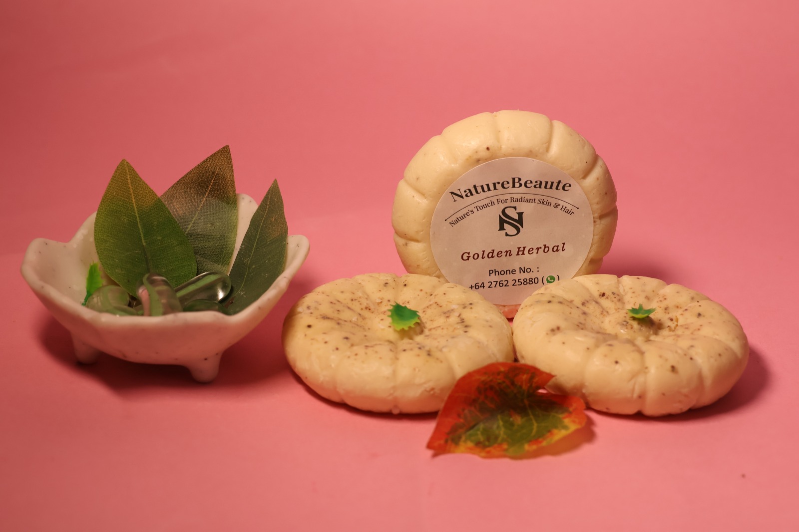 Golden herbal facial cleanser