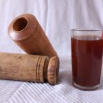 DiabCare Vijaysar Wood Tumbler (One Piece)