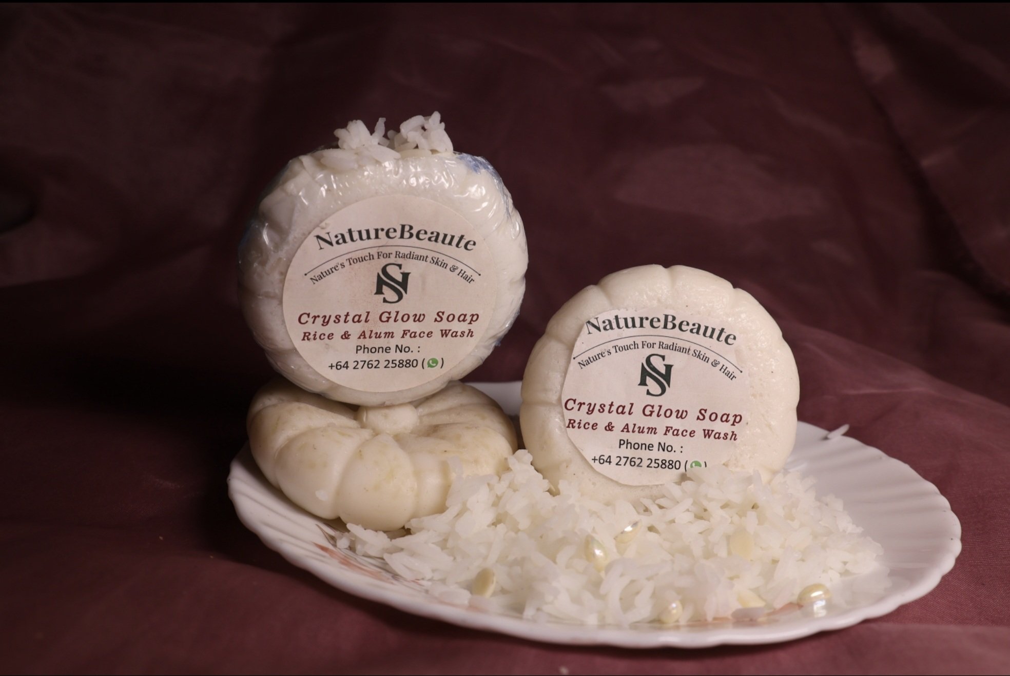 Crystal Glow facial cleanser