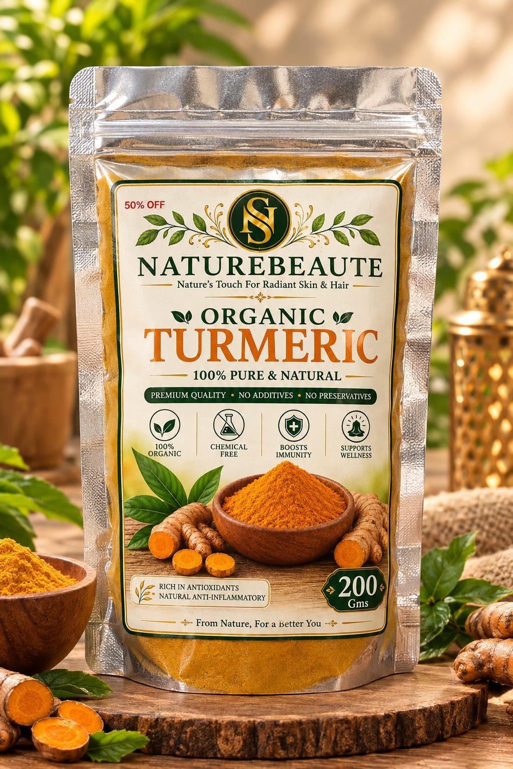 Turmeric Powder – 100% Pure & Natural (100 g)