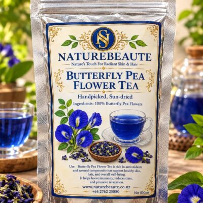 Butterfly Pea Flower Tea – Handpicked, Sun-Dried (50 g)