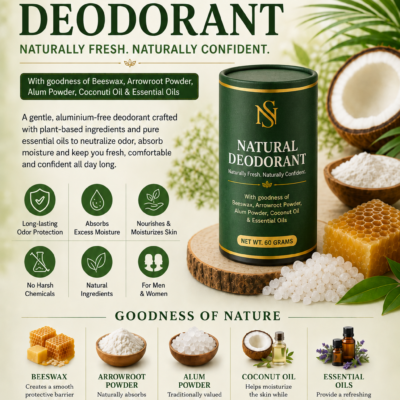 Natural Deodorant (45 gms)