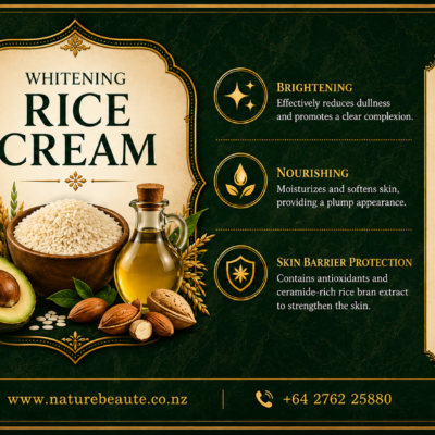Whitening Rice Cream – Natural Brightening & Nourishing Face Cream (50 g)