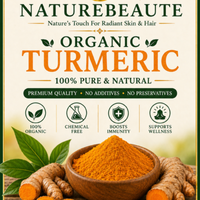 Organic Turmeric Powder – 100% Pure & Natural (200 g)
